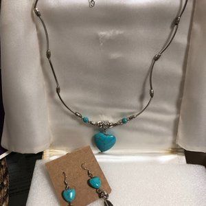 Tibetan Fashion Necklace with earrings